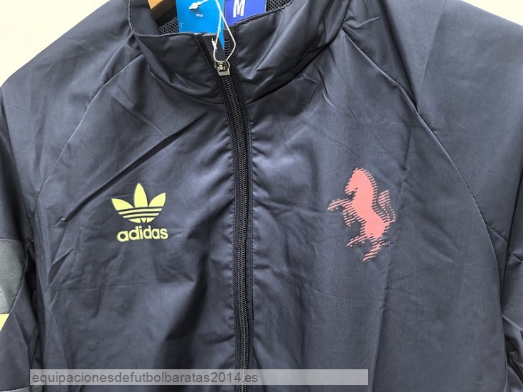 Nuevo Rompevientos Juventus 24/25 Azul Marino Rosa Baratas